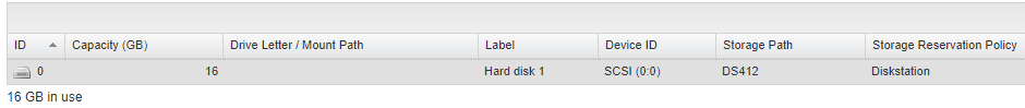 Deployed machine received intended storage reservation policy